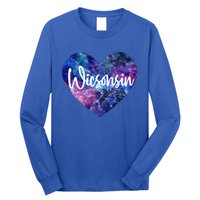 I Love Wisconsin Usa Great Gift Long Sleeve Shirt