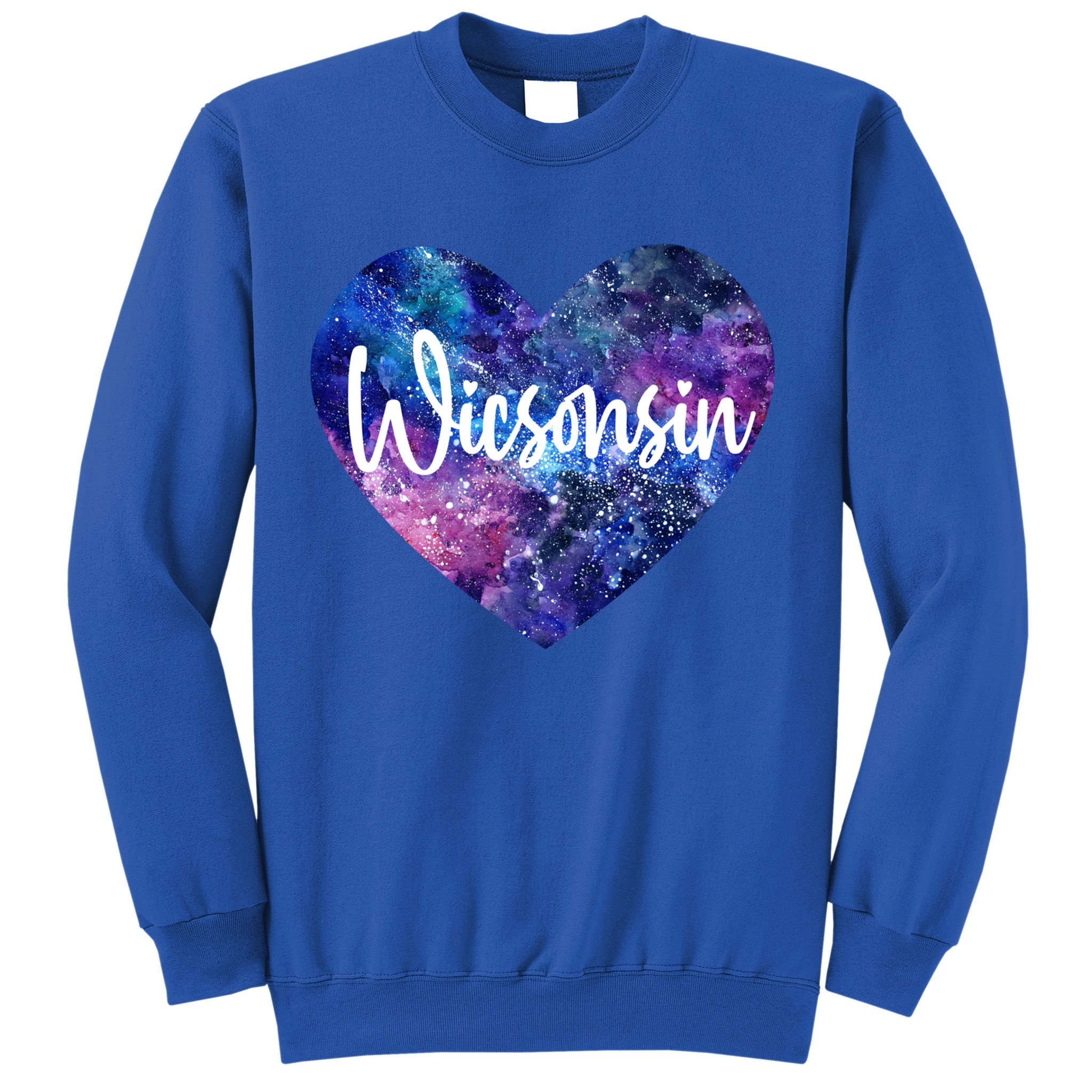 I Love Wisconsin Usa Great Gift Sweatshirt