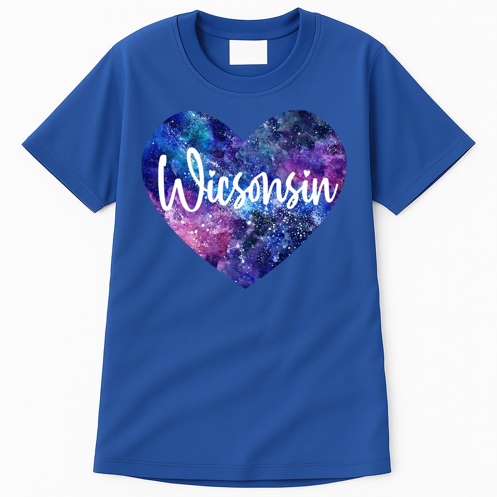 I Love Wisconsin Usa Great Gift Tall T-Shirt
