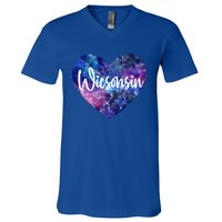 I Love Wisconsin Usa Great Gift V-Neck T-Shirt