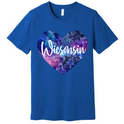 I Love Wisconsin Usa Great Gift Premium T-Shirt