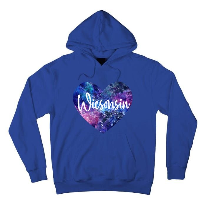 I Love Wisconsin Usa Great Gift Tall Hoodie