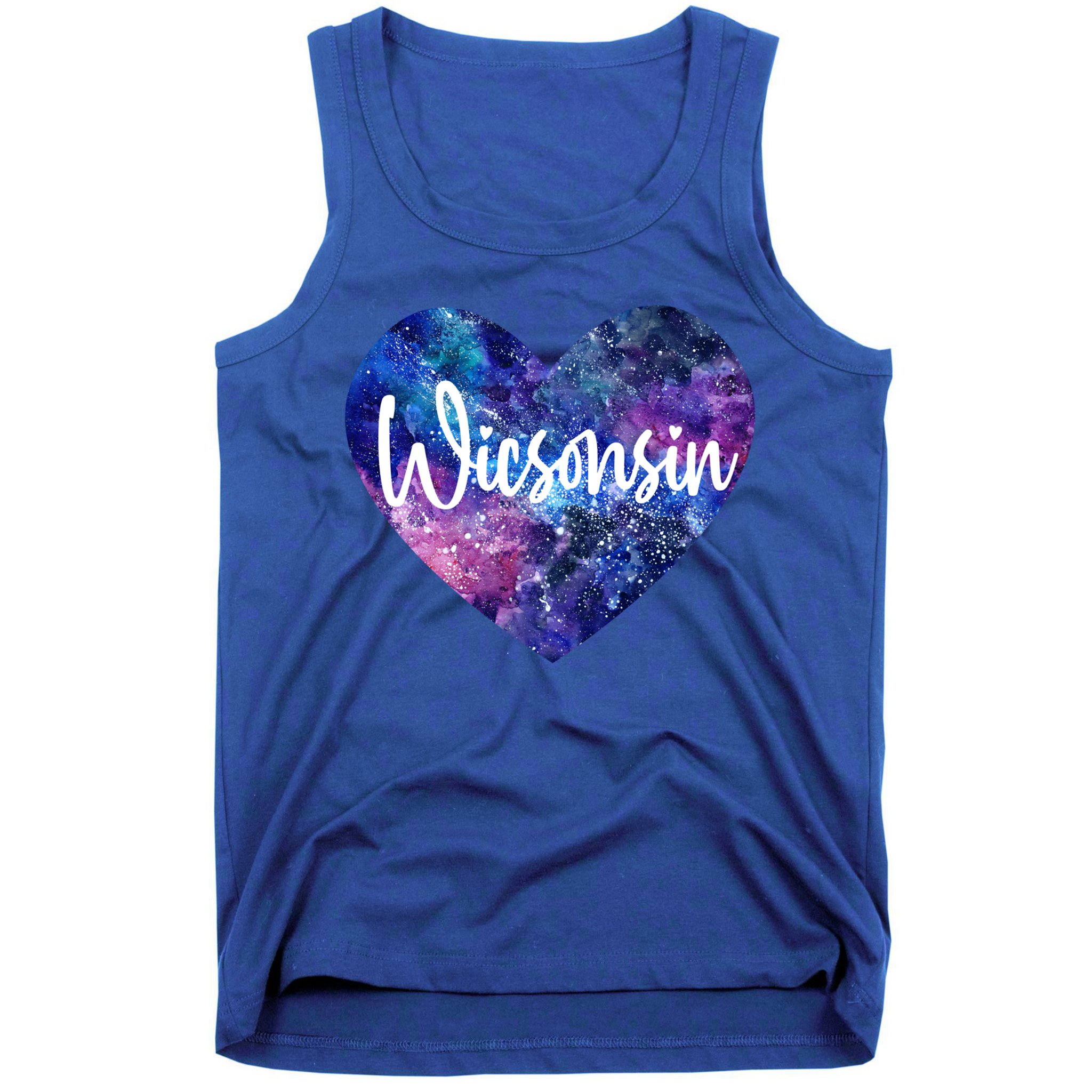 I Love Wisconsin Usa Great Gift Tank Top