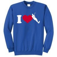 I Love Water Skiing Gift Sweatshirt