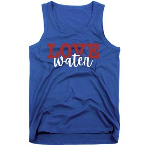 I Love Water Gift Tank Top