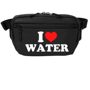 I Love Water Meaningful Gift Crossbody Pack