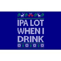 Ipa Lot When I Ugly Christmas Craft Beer Er Great Gift Bumper Sticker