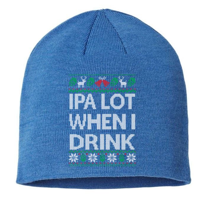 Ipa Lot When I Ugly Christmas Craft Beer Er Great Gift Sustainable Beanie