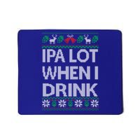 Ipa Lot When I Ugly Christmas Craft Beer Er Great Gift Mousepad