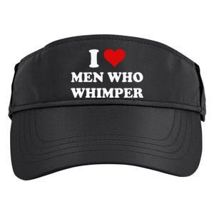 I Love Who Whimper Funny I Heart Adult Drive Performance Visor