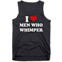 I Love Who Whimper Funny I Heart Tank Top