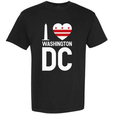 I Love Washington DC Garment-Dyed Heavyweight T-Shirt