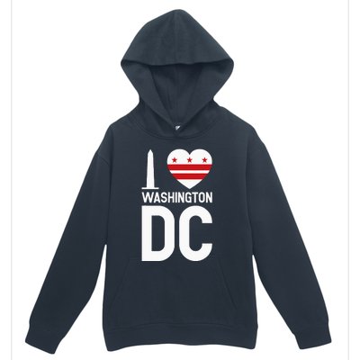 I Love Washington DC Urban Pullover Hoodie