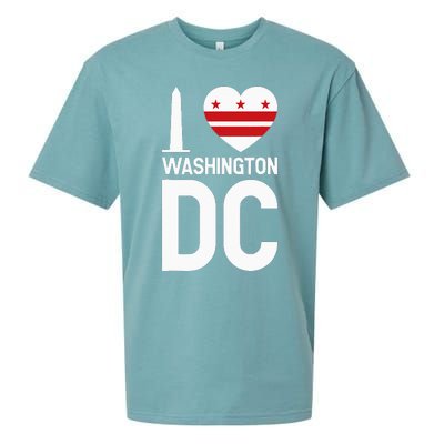 I Love Washington DC Sueded Cloud Jersey T-Shirt