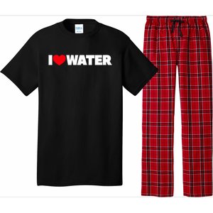 I Love Water Cute Gift Pajama Set