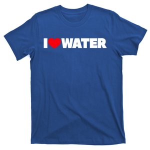 I Love Water Cute Gift T-Shirt