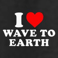 I Love Wave To Earth Funny I Heart Wave To Earth Adult Drive Performance Visor