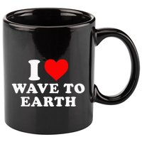 I Love Wave To Earth Funny I Heart Wave To Earth 11oz C Handle Ceramic Mug