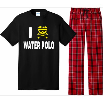 I Love Water Polo Cool Gift Idea For Players Fans And Lovers Cool Gift Pajama Set