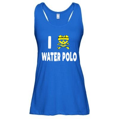 I Love Water Polo Cool Gift Idea For Players Fans And Lovers Cool Gift Ladies Essential Flowy Tank