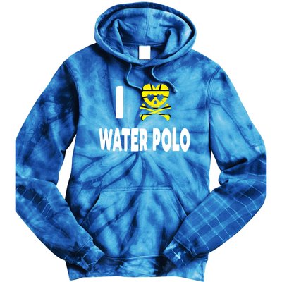 I Love Water Polo Cool Gift Idea For Players Fans And Lovers Cool Gift Tie Dye Hoodie