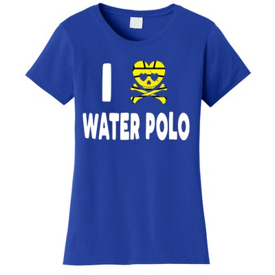 I Love Water Polo Cool Gift Idea For Players Fans And Lovers Cool Gift Women's T-Shirt