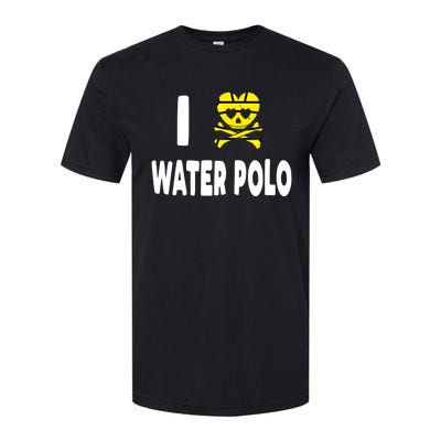 I Love Water Polo Cool Gift Idea For Players Fans And Lovers Cool Gift Softstyle CVC T-Shirt