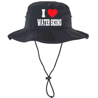 I Love Water Skiing Cool Gift Legacy Cool Fit Booney Bucket Hat