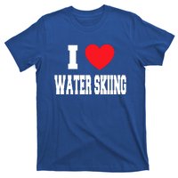 I Love Water Skiing Cool Gift T-Shirt