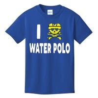 I Love Water Polo Gift Idea For Players Fans And Lovers Gift Kids T-Shirt