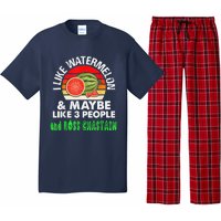 I LIKE WATERMELON AND MAYBE LIKE 3 PEOPLE Pajama Set