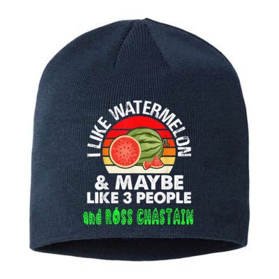 I LIKE WATERMELON AND MAYBE LIKE 3 PEOPLE Sustainable Beanie