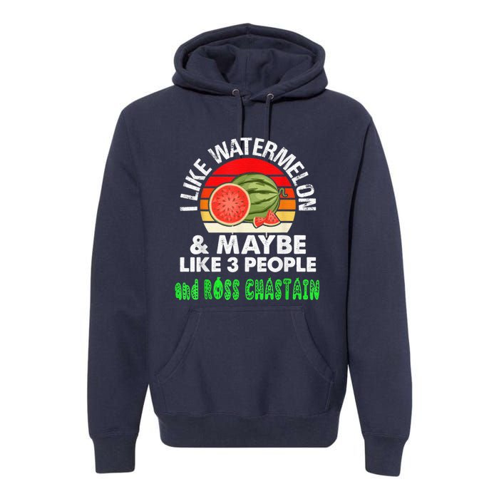 I LIKE WATERMELON AND MAYBE LIKE 3 PEOPLE Premium Hoodie