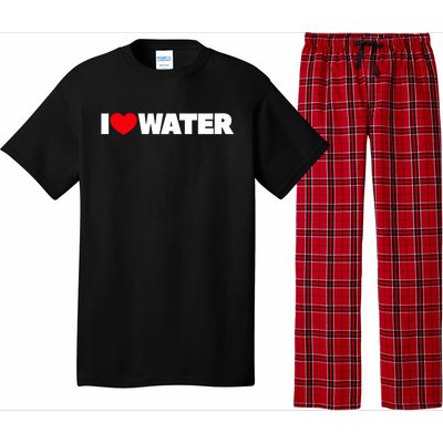 I Love Water Gift Pajama Set