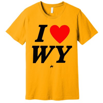 I Love Wyoming Premium T-Shirt