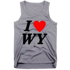 I Love Wyoming Tank Top