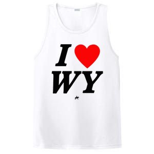 I Love Wyoming PosiCharge Competitor Tank