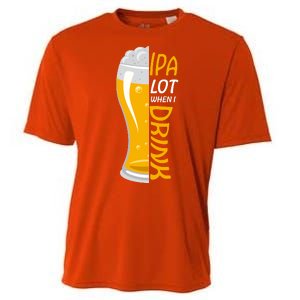 IPA Lot When I Drink Cooling Performance Crew T-Shirt