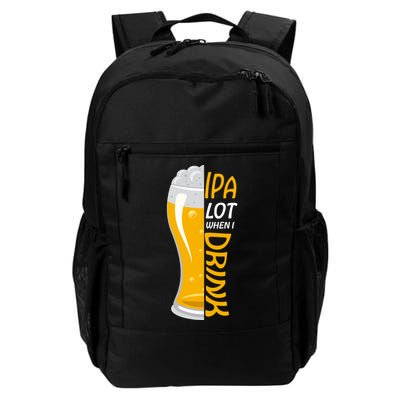 IPA Lot When I Drink Backpack