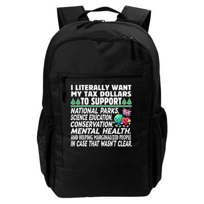 I Literally Want My Tax Dollars To Support National Parks Backpack