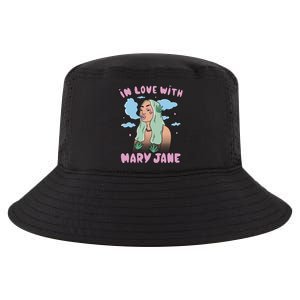 In Love With Mary Jane Female Marijuana Cool Comfort Performance Bucket Hat