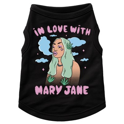 In Love With Mary Jane Female Marijuana Doggie Tank