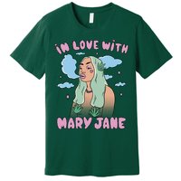 In Love With Mary Jane Female Marijuana Premium T-Shirt