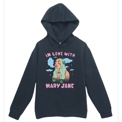 In Love With Mary Jane Female Marijuana Urban Pullover Hoodie