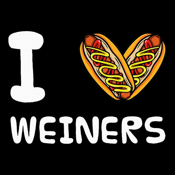I Love Weiners Hotdogs Frankfurter Wiener Frank Sausage Bun Cooling Performance Crew T-Shirt