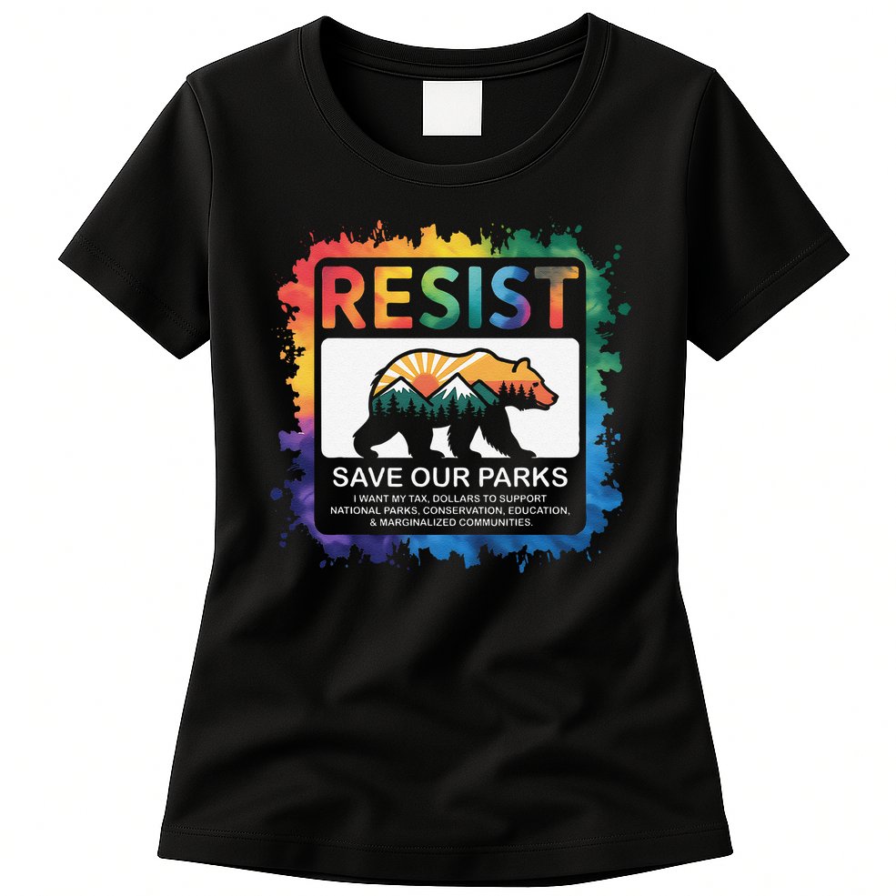 I Literally Want My Tax Dollars To Support National Parks Womens T-Shirt