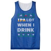 Ipa Lot When I Funny Beer Lover Ing Christmas Gift Mesh Reversible Basketball Jersey Tank