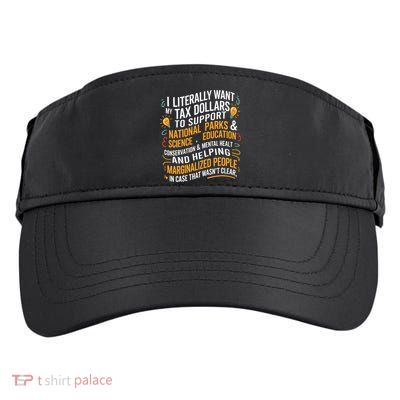I Literally Want My Tax Dollars To Support National Parks  Adult Drive Performance Visor