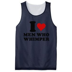 I Love Who Whimper I Heart Who Whimper Mesh Reversible Basketball Jersey Tank