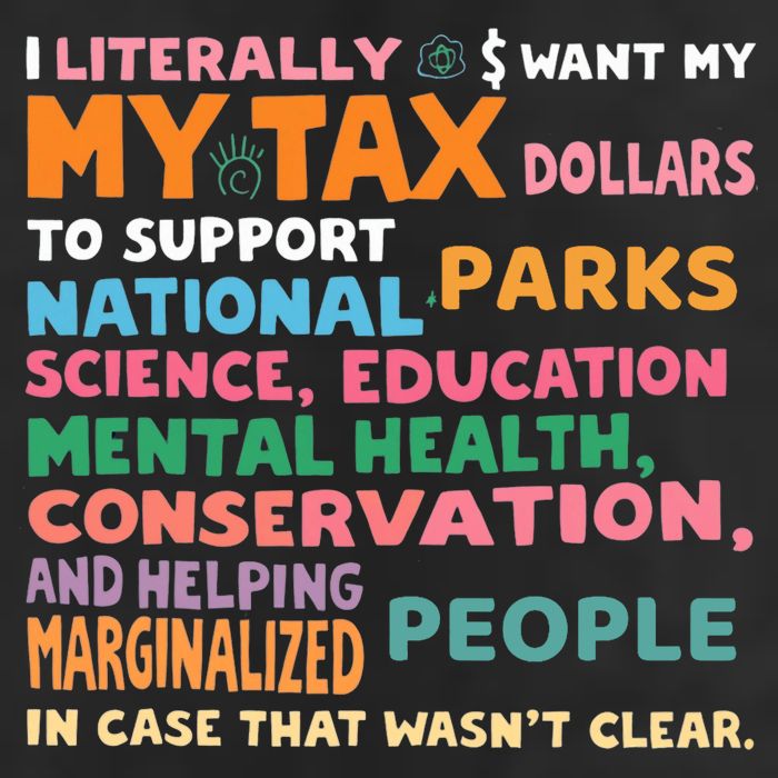 I Literally Want My Tax Dollars To Support National Parks  11oz C Handle Ceramic Mug